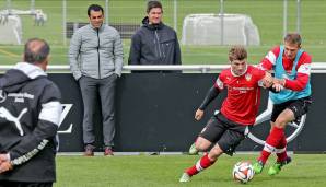 Als Jugendkoordinator des VfB begleitete Becker zahlreiche Toptalente - darunter auch Timo Werner.