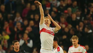 Timo Baumgartl erzielte das zwischenzeitliche 2:0 für den VfB