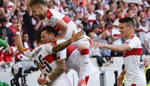 Matthias Zimmermann brachte den VfB Stuttgart mit 1:0 in Führung