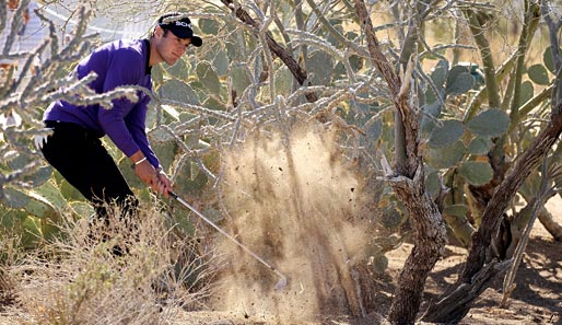 Martin Kaymer hatte zwar so seine Probleme, erreichte aber dennoch das Achtelfinale