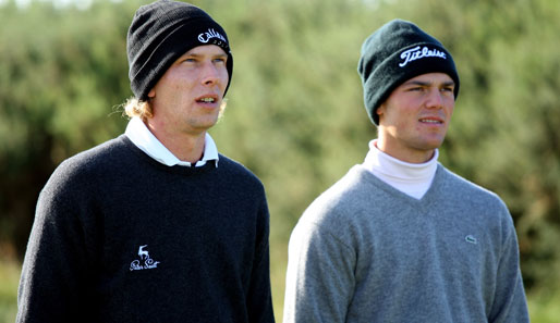 Bei der Geburt getrennt: Marcel Siem (l.) und Martin Kaymer liegen in Wentworth auf Platz 41