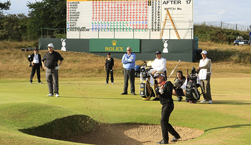 Bernhard Langer verlor im Stechen gegen Mark Wiebe