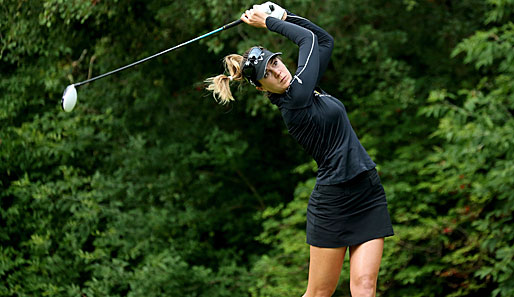 Sandra Gal hat sich mit einer 66-er-Runde auf Platz zwei beim Turnier in Evian-les-Bains gesetzt