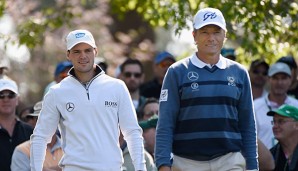 Martin Kaymer und Bernhard Langer kamen nicht richtig voran