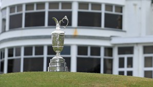 Die Claret Jug ist die Trophäe bei The Open Championship