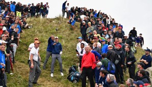 Jordan Spieth auf der 13. Eine halbe Stunde für die Ewigkeit