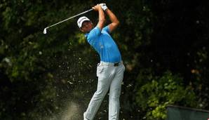 Xander Schauffele schwingt den Schläger in Atlanta im East Lake Golf Club