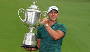 Der Amerikaner Brooks Koepka ist Titelverteidiger bei der PGA Championship.