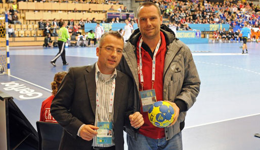 Christian Schwarzer (r.) und Sebastian Conrad