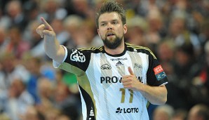 Christian Sprenger ist mit dem THW Kiel auf Titelkurs