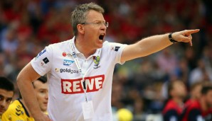 Gudmundur Gudmundsson und die Rhein Neckar Löwen stehen kurz vor derm Einzug ins Final Four