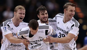 Der THW Kiel siegte knapp in Wetzlar