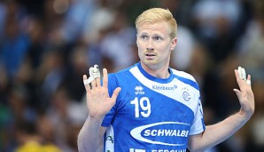 Joakim Larsson und der VfL Gummersbach unterlagen dem Bergischen HC knapp mit 26:28