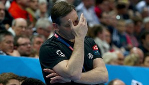 THW-Coach Alfred Gislason ist nach dem Remis in Balingen bedient