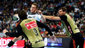 Der THW Kiel besiegte Hannover mit 27:26