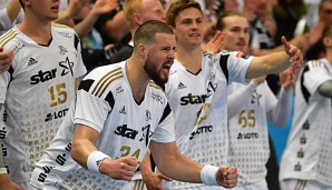 Der THW Kiel hat das Hinspiel im CL-Viertelfinale gegen Barcelona gewonnen