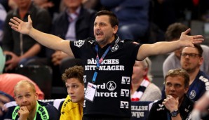 Ljubomir Vranjes verpasste mit Flensburg den Sprung an die Spitze