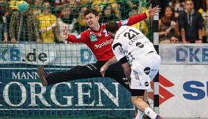 Joan Canelles trifft gegen Keeper Niklas Landin