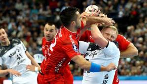 der THW Kiel spielte im DHB-Pokal gegen den MT Melsungen.