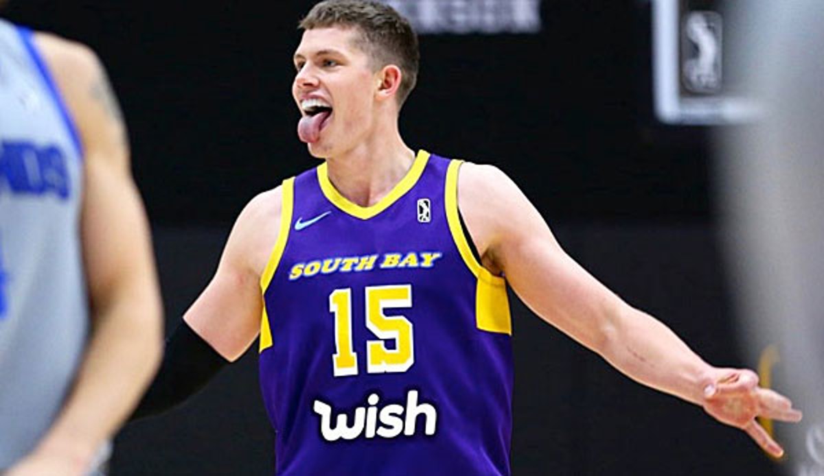 Moritz Wagner machte in seiner Rookie-Saison auch 6 Spiele für die South Bay Lakers.