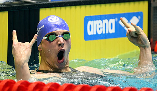 Paul Biedermann wurde 2009 Doppel-Weltmeister mit Weltrekord