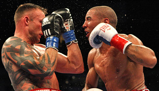 Keine Frage: Andre Ward (r.) war der aggressivere Mann in der Oracle Arena in Oakland