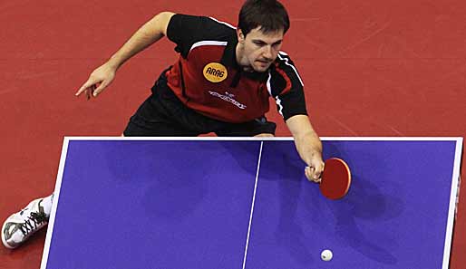 Timo Boll geht bei der Tischtennis Einzel-WM in Rotterdam ohne Erfolgszwang an den Start