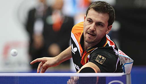 Tischtennis-Europameister Timo Boll steht derzeit erfolgreich in China an der Platte