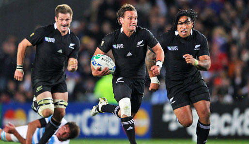 Die All Blacks wollen bei der Heim-WM in Neuseeland der WM-Titel gewinnen