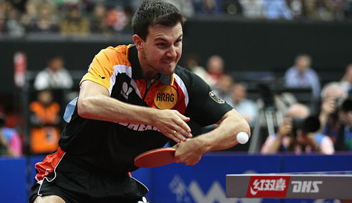 Timo Boll ist bei der EM locker in die nächste Runde eingezogen