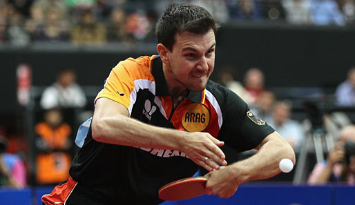 Timo Boll spielt derzeit mit Borussia Düsseldorf in der Deutschen Tischtennis-Liga