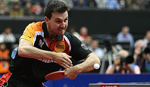 Timo Boll gewann zwei Duelle und sicherte damit den Erfolg für Borussia Düsseldorf