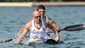 Ronald Rauhe (l.) gewinnt mit neuem Partner Gold über 200 Meter