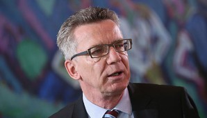 Thomas de Maiziere erwartet von sportlichen Großveranstaltungen mehr Nachhaltigkeit