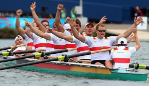 Der Deutschland-Achter war in London 2012 bei den Olympischen Spielen erfolgreich