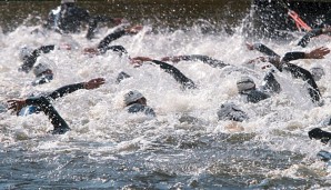 Beim Triathlon in Hamburg landete Deutschland auf dem vierten Platz