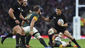 Daniel Carter erzielte zehn Punkte gegen die Springboks und wurde zum Matchwinner