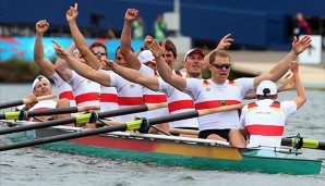 Der Deutschland-Achter konnte auch in London 2012 triumphieren