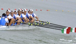 Abbagnale ging für das Ruder-Team von Italien an den Start