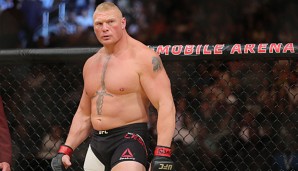 Brock Lesnar zeigt sich in guter Form vor dem Royal Rumble