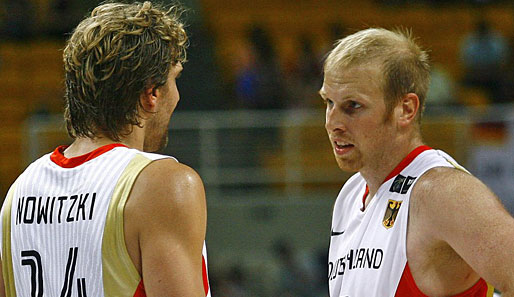 Dirk Nowitzki und Chris Kaman wollen nur im Doppelpack zur EM nach Litauen reisen