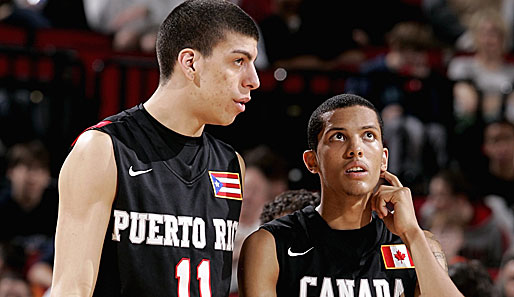 Angel Garcia (l.) wechselt aus Malaga zu den LTi Giessen 46ers