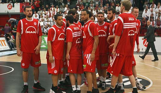 Im Viertelfinale Ausgeschieden: Die Basketballer des FC Bayern.