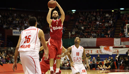 Vassilis Spanoulis führte Olympiakos zum Euroleague-Titel 2012