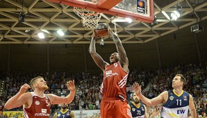 Stark am Brett: Dank Deon Thompson dominierten die Münchner das entscheidende Game 5