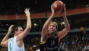 Dirk Nowitzki könnte bei der EM 2015 in Berlin zum Einsatz kommen