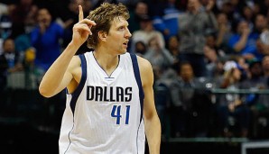 Dirk Nowitzki würde die Auszeichnung zum dritten Mal gewinnen