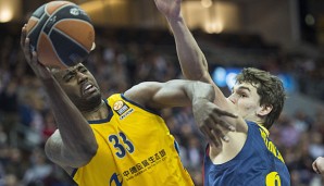 Jamel McLean (l.) kann bei Alba unter anderem in der Euroleague überzeugen