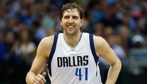 Wird in Kürze wieder das deutsche Nationaltrikot überstreifen: Dirk Nowitzki