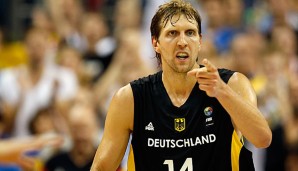 Dirk Nowitzki zeigte gegen Serbien, dass er immer noch einer der besten Spieler Europas ist